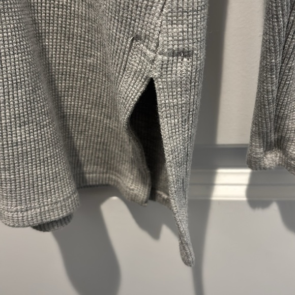 Eileen Fisher Gray Long Sleeve Tunic - Picture 5 of 6